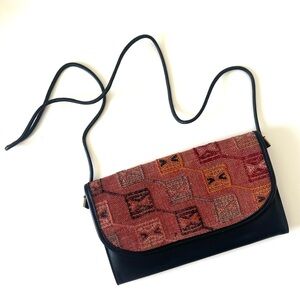 The Loom Alaska leather clutch & crossbody bag